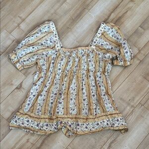 Free people floral Patterned Women's Top